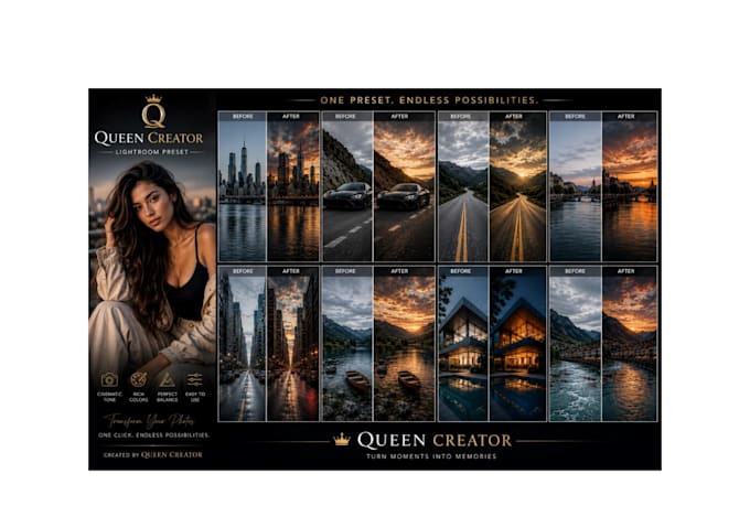 create a lightroom preset for you